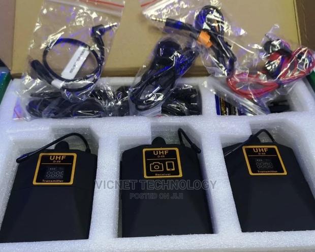 Uhf Dual Channel Wireless Lapel Vocal Microphone - thumbnail 3