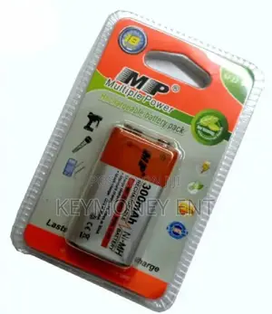 Multiple Power 9V 300mah Multiple Power Rechargeable Battery