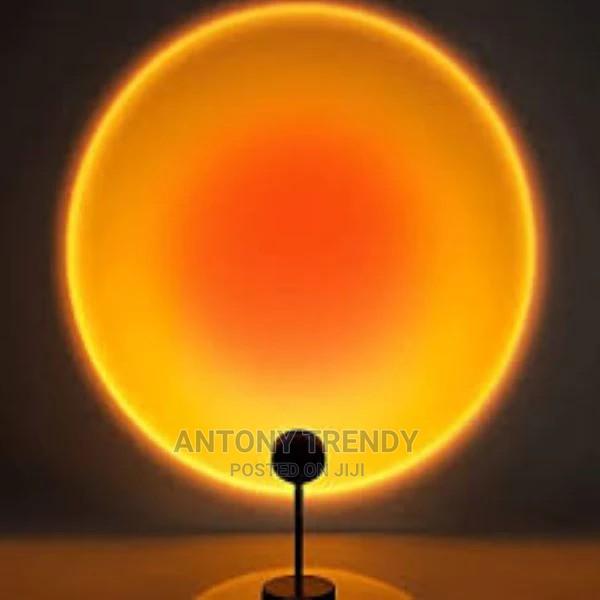 Sunset Projection Lamp, 180 Degree Rotation Rainbow Projecti - main view