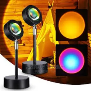 Each One Piece Sunset Projection Lamp, Sunset Rainbow Led Pr