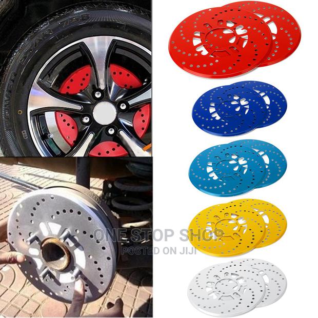 2pcs Decorative Aluminum Alloy Car Wheel Brake Disc Cover
