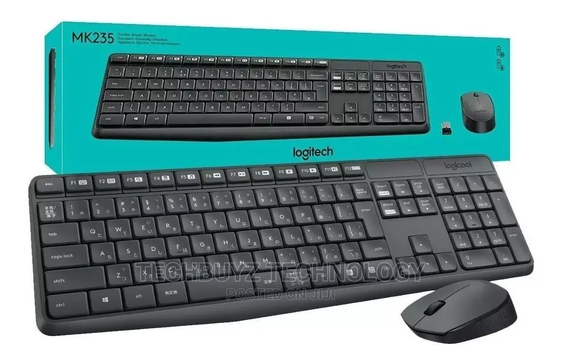 Mk235 Wireless Keyboard And Mouse Combo