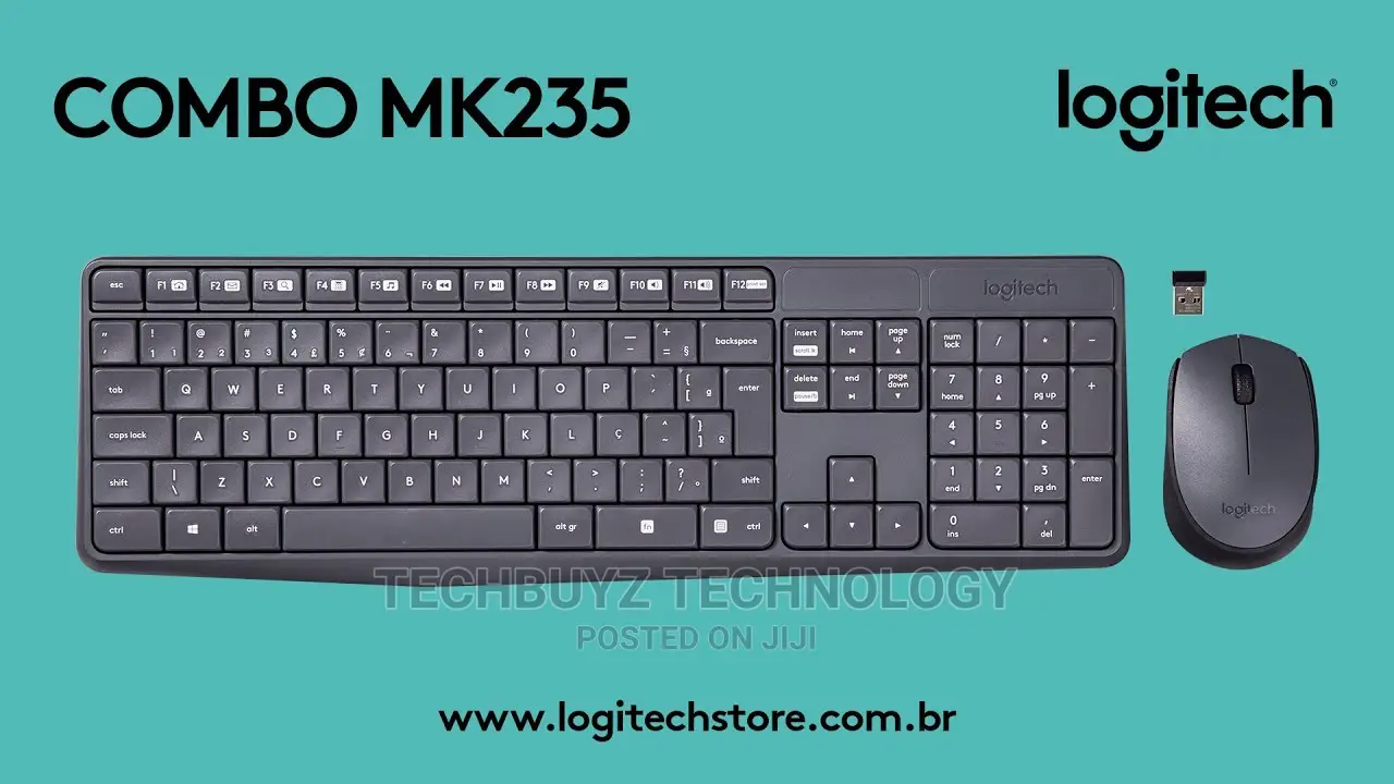 Mk235 Wireless Keyboard And Mouse Combo