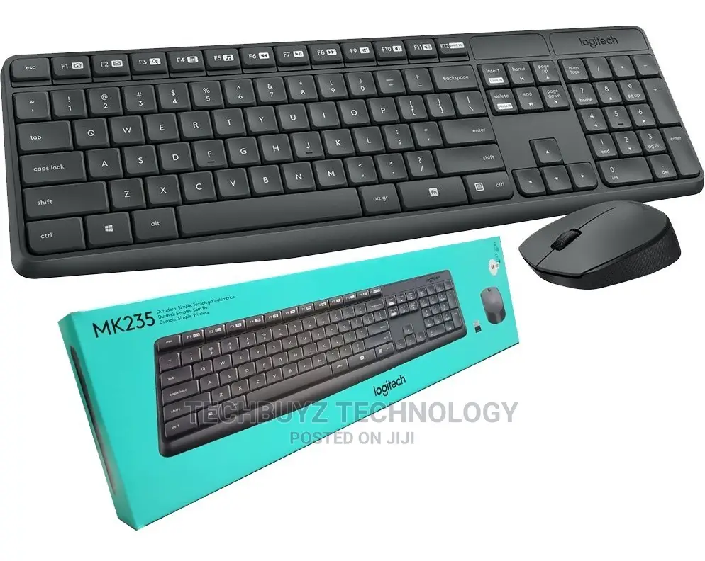 Mk235 Wireless Keyboard And Mouse Combo