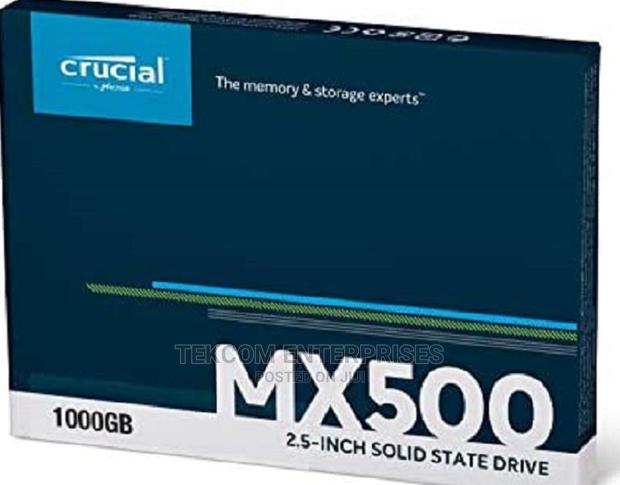 Crucial MX500 2.5" SATA 7mm (With 9.5mm Adapter) SSD 1000GB