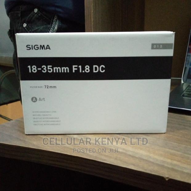 Sigma 18-35mm F/1.8 DC HSM Art Lens for Canon EF