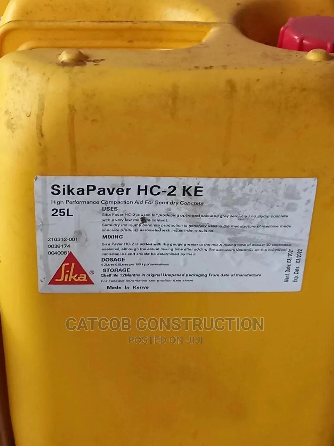 Paving Blocks Demoulding Agent Sika Paver