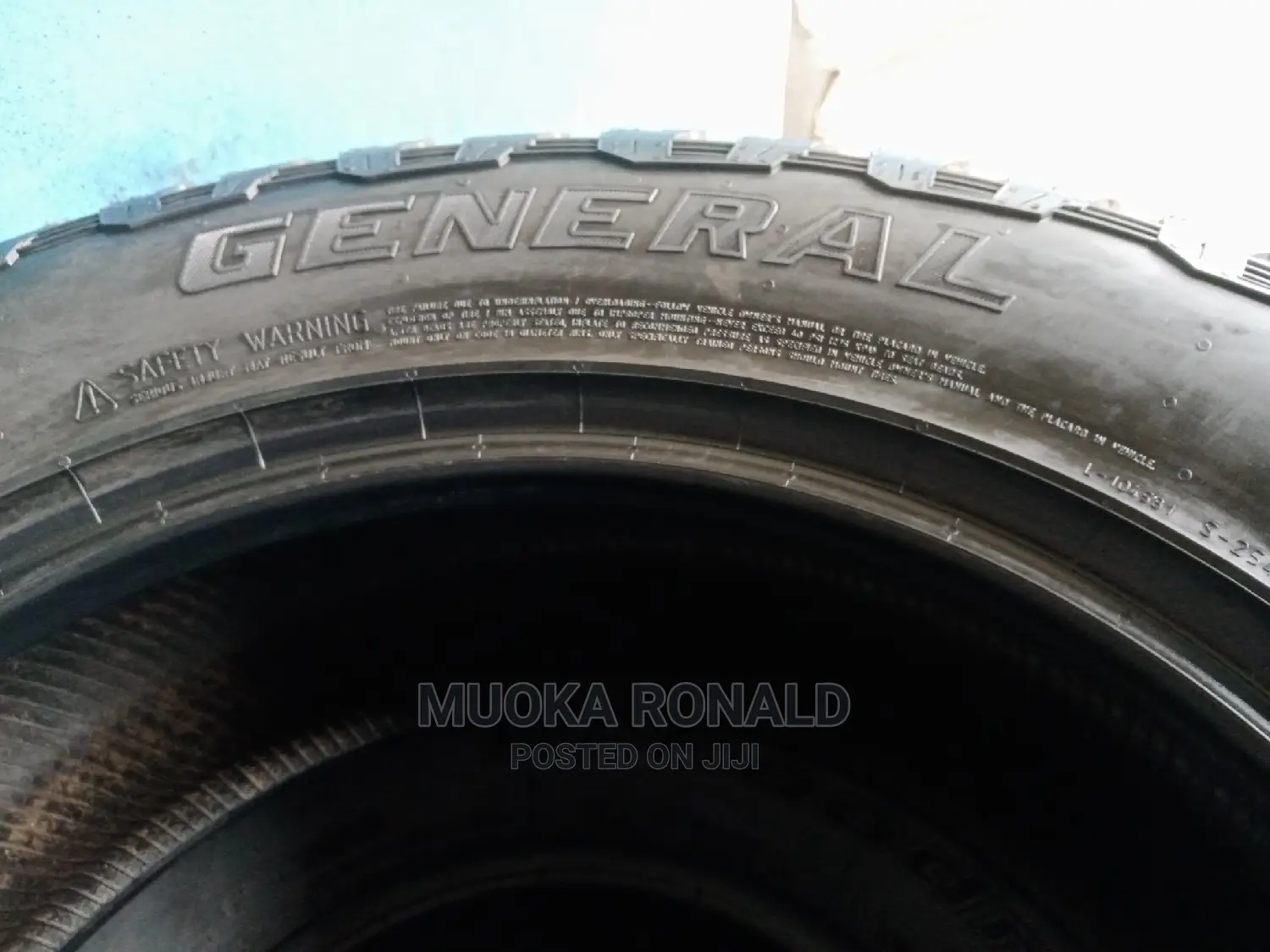 255/60r18 General Tyre Made in South Africa