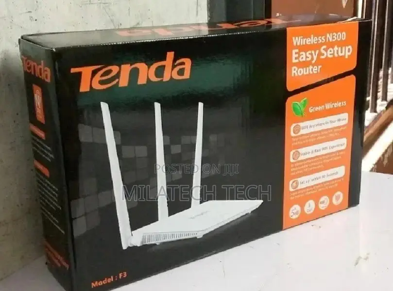 F3. Tenda Router