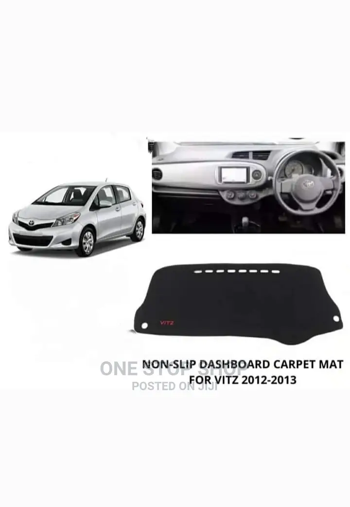 Vitz Branded Dashboard Mat Covers