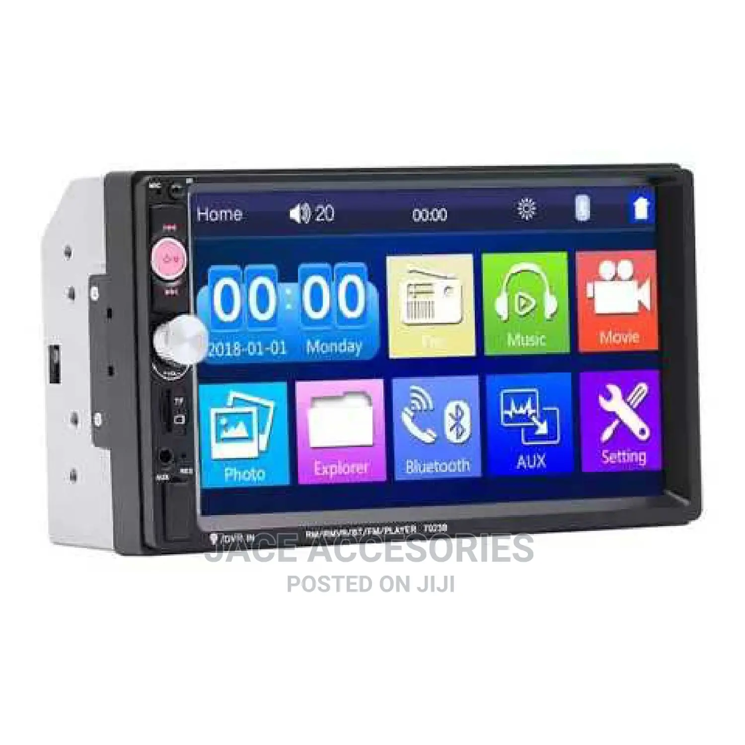 Brand New Car Mp5 Radio Free Reverse Camera