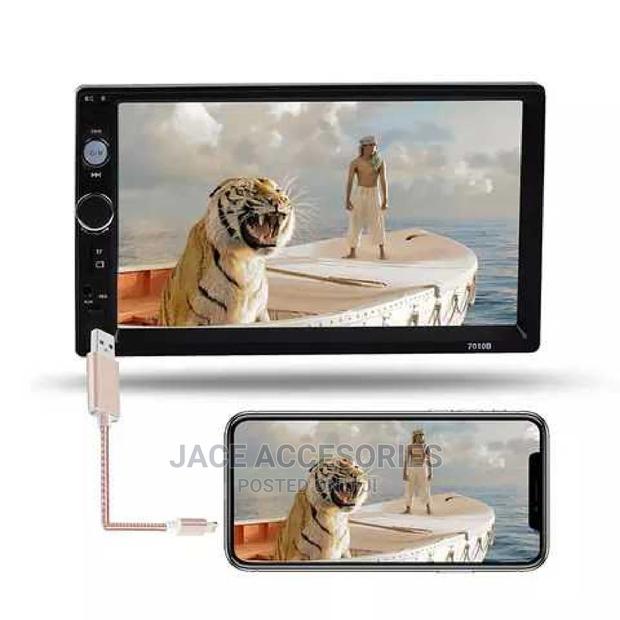 Car Mp5 Radio Free 12 Led Camera Superior Sound - thumbnail 3