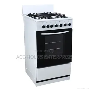 White Redberry 4 Gas Cooker With Oven