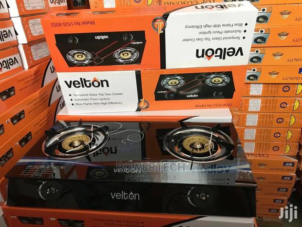 Velton Top Glass Double Burner
