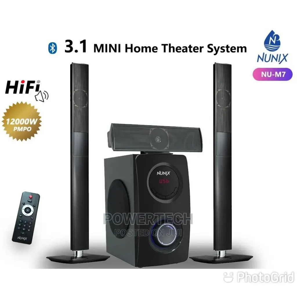 Nunix M7 -3.1 Mini Home Theater System