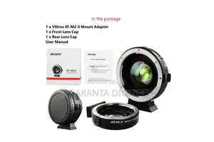 Viltrox Ef-M2 Ii Canon Ef Lens to Micro Four Thirds Adapter