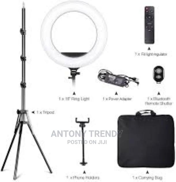 Rl-18 LED Soft Ring Light - main view
