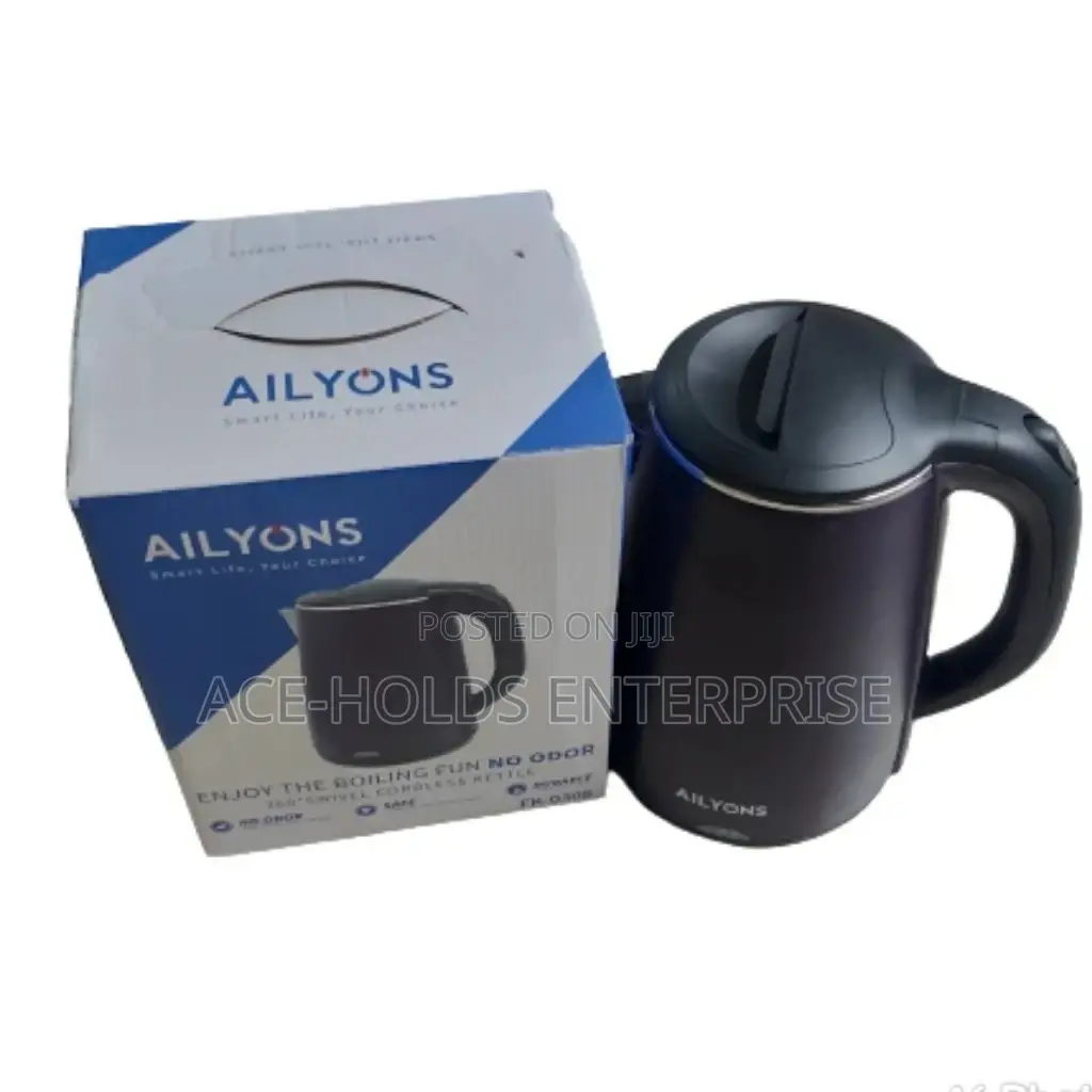 Black Ailyons Electric Kettle.