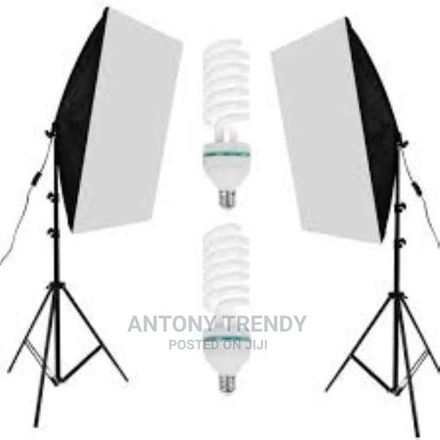 Ready Available Softbox Lighting Kit Photo Studio Equipment - main view