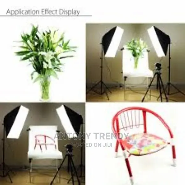 E27 Base Four Lamp Holder Light Bulb Use for Softbox Kit 4 I