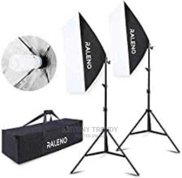Photography Softbox Light Kit 50*70cm Softbox E27 Socket Pho