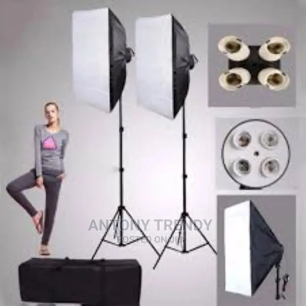 Best Price Photography 50x70cm Lighting Four Lamp Softbox Ki