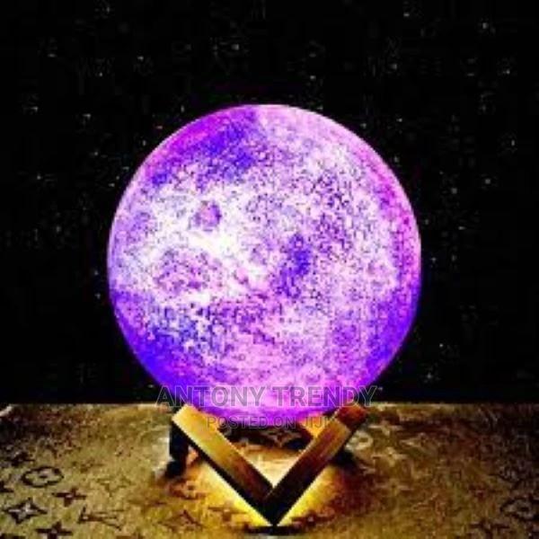 16 Colors 3D Galaxy Moon Light 5.9" LED Star Light Remote Co