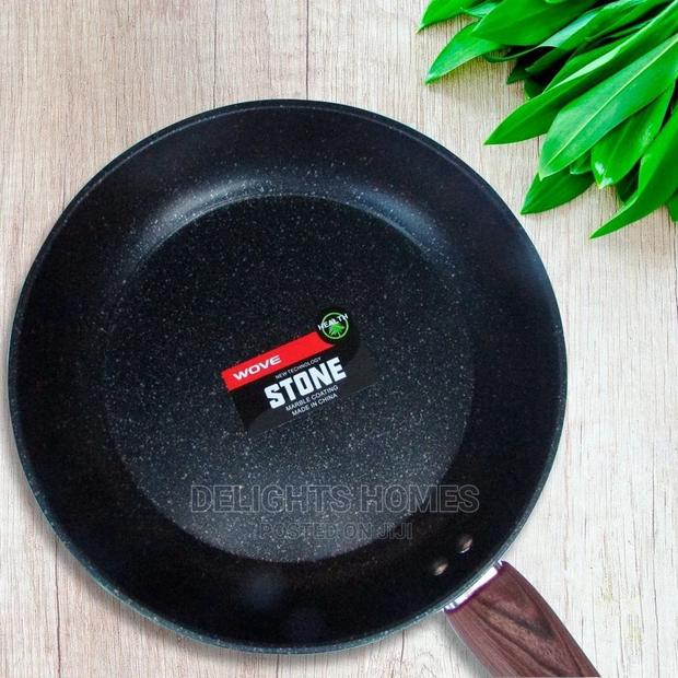 Quality Heavy Stone Marble Frying Pan - thumbnail 2