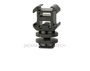 Triple Cold Shoe Camera Mount