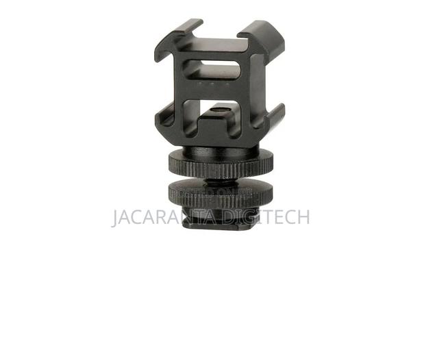 Triple Cold Shoe Camera Mount
