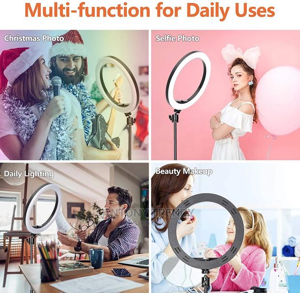 13 Inch 10W M33 LED Dimmable Ring Light (3200-5500k) With US - main view