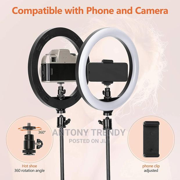MJ33 Ring Light 33cm With Stand,33cm 13-Inch RGB LED Ring Li