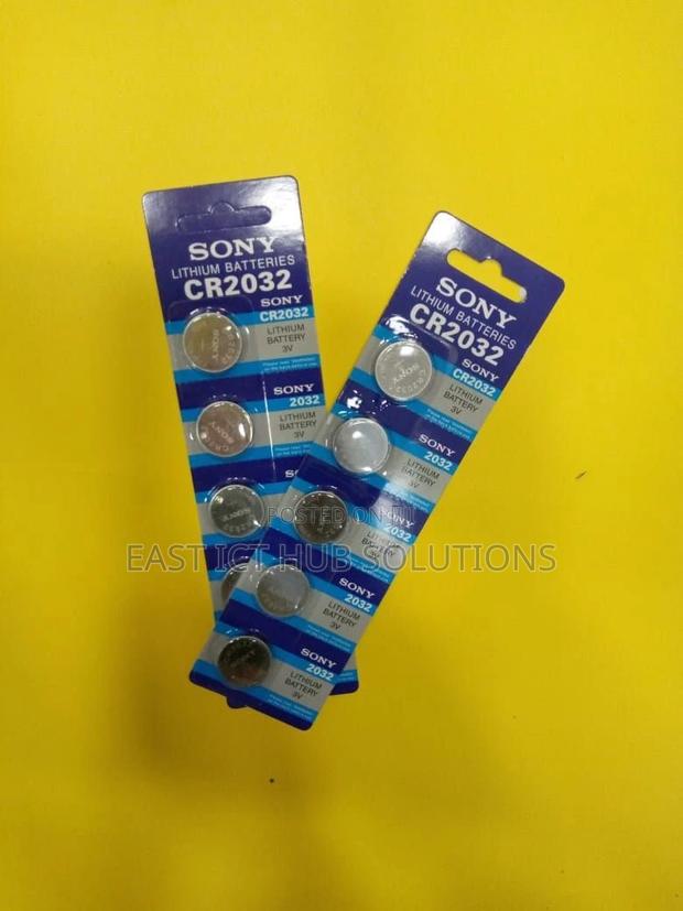 Sony Lithium Cell Coin Battery Model CR2032. [5pack]