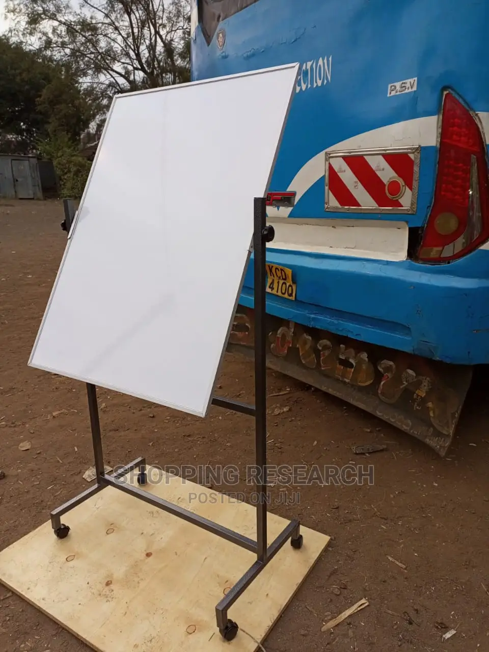 Portable Whiteboard Rotational Double-Sided Golden Coated