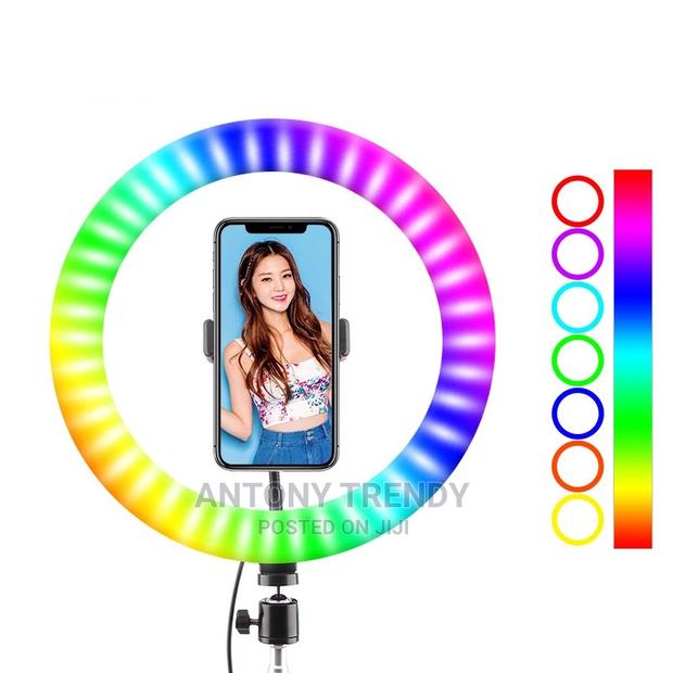 13-Inch RGB LED Ring Light - main view