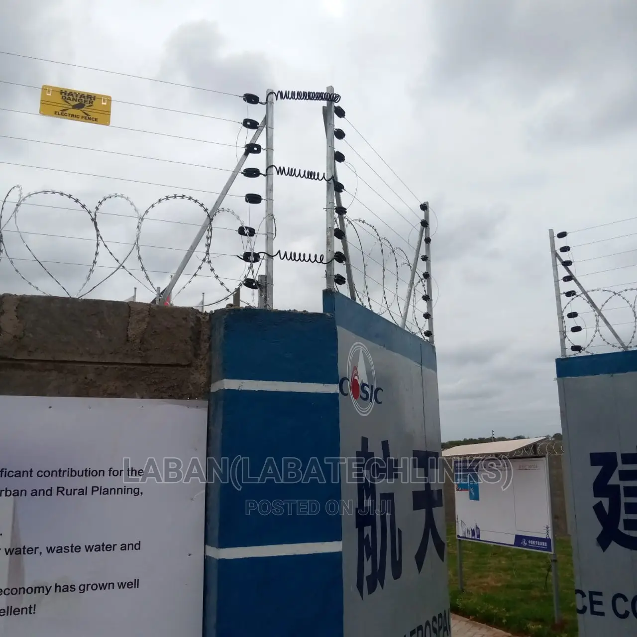 Electric Fence $ Razor Installation