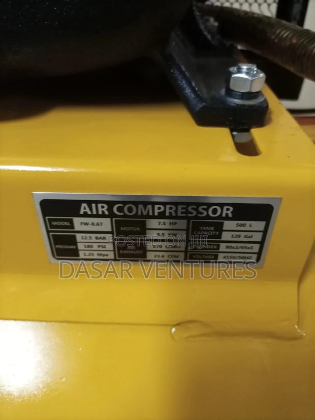 500l Air Compressor Wasp Brand - thumbnail 2