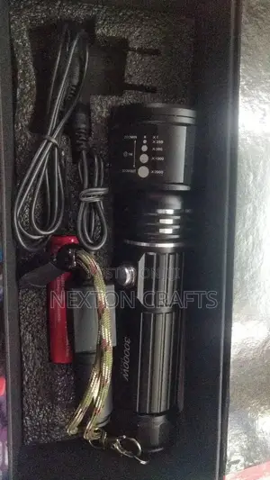 Power Style Rechargeable Flashlight Light Zoom
