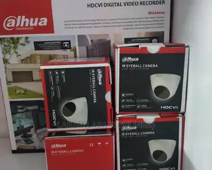 4 Cameras Kit and Its Installation Works