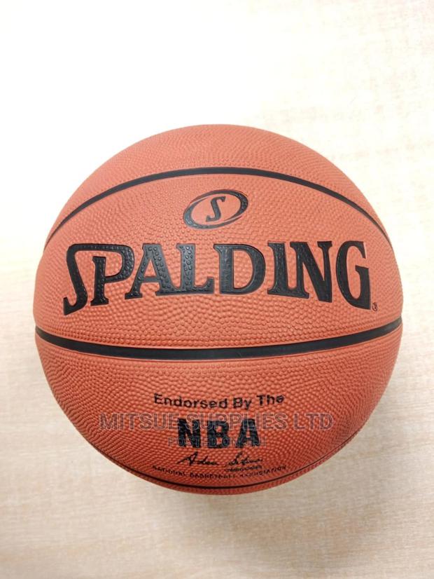 Spalding Silver NBA Basketball Size 7