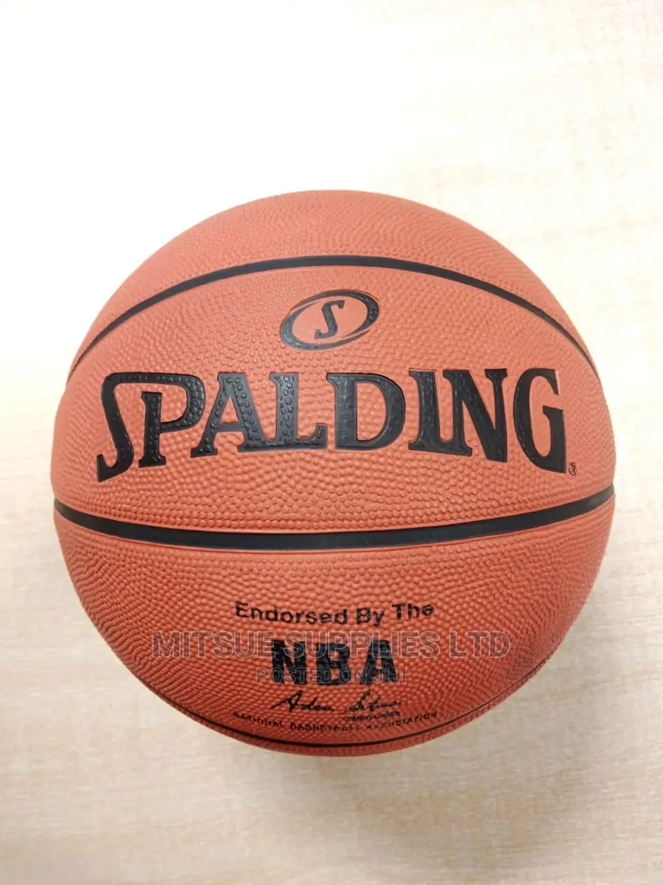 Spalding Silver NBA Basketball Size 7