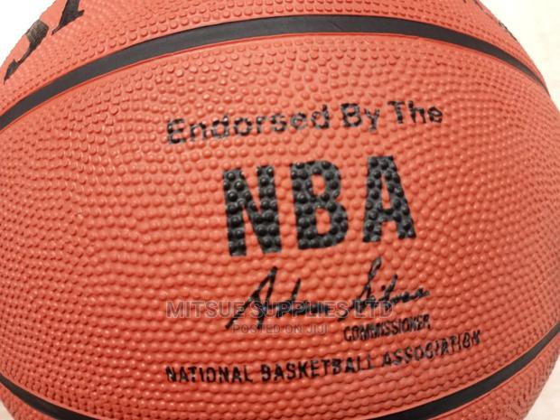 Spalding Silver NBA Basketball Size 7 - thumbnail 5