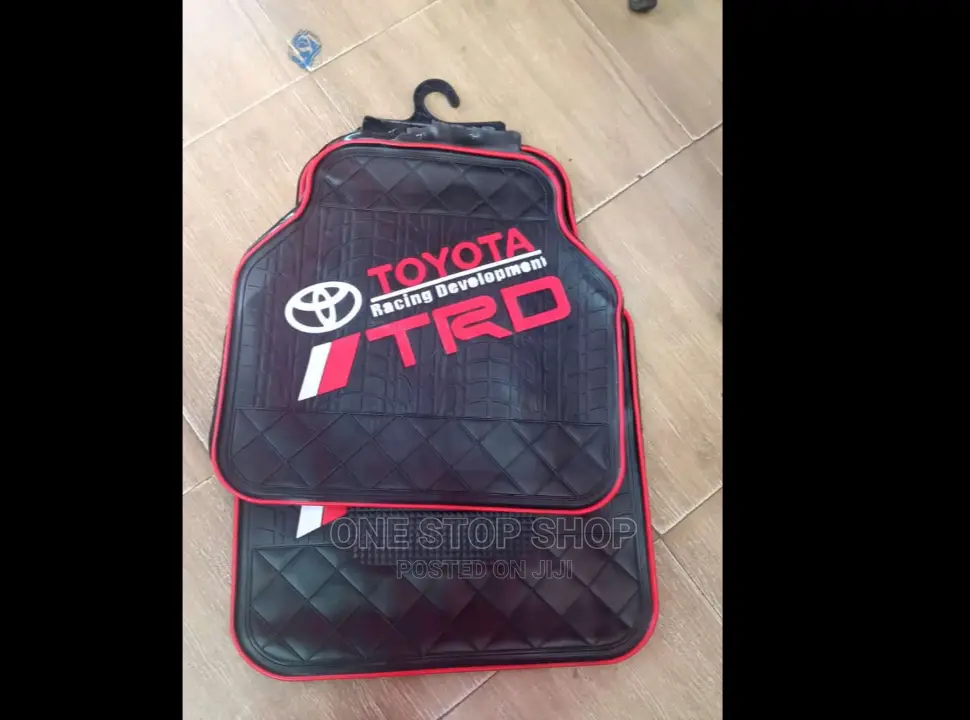 Black Toyota Floor Carpet Mats