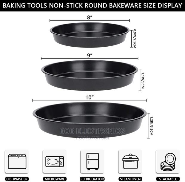 3 Pcs Pizza Pan - thumbnail 2
