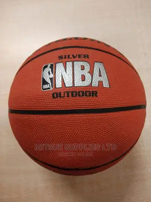 Spalding Silver NBA Basketball Size 7
