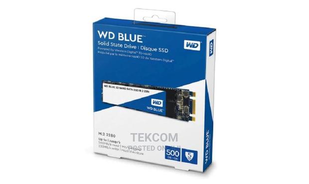 Western Digital 500gb WD Blue 3D Nand Ssd - main view