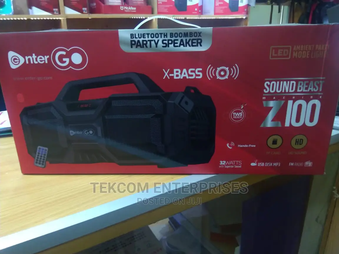 Entergo Boombox Bluetooth Party Speaker
