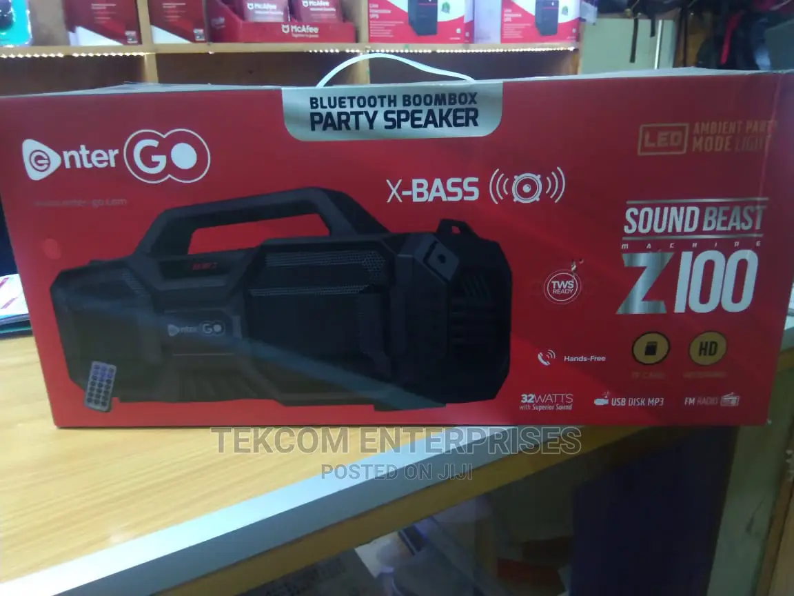 Entergo Boombox Bluetooth Party Speaker
