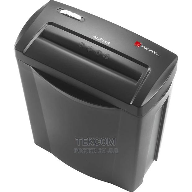 Rexel Alpha Home CC 4x38mm Cross Cut Shredder