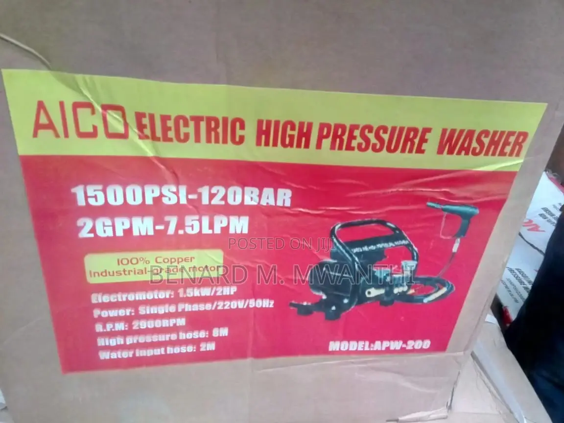 Electric Carwash Machine